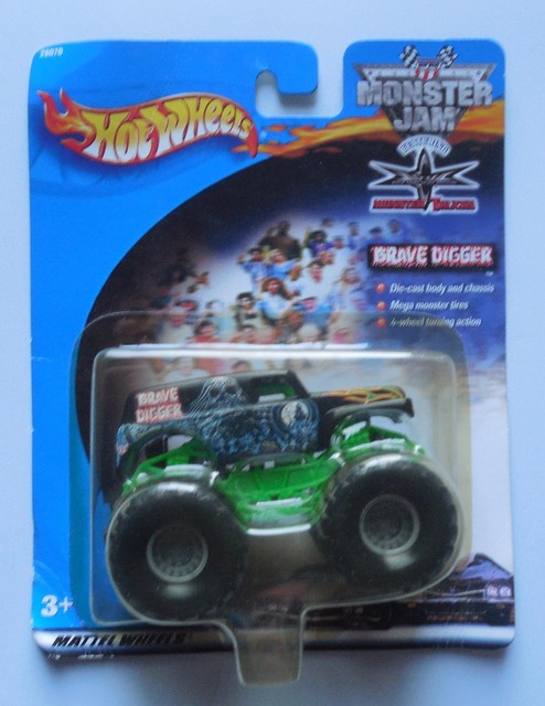 grave digger monster truck toy hot wheels