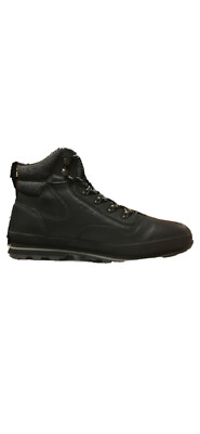 Helly Hansen Skarven Work Boot Men 11.5 NEW Black Waterproof Leather Black/ Grey