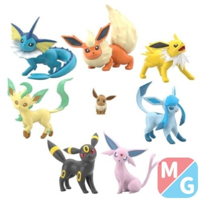 Bandai Pokemon Scale World 1/20 Paldea Region - Eevee Evolution Set