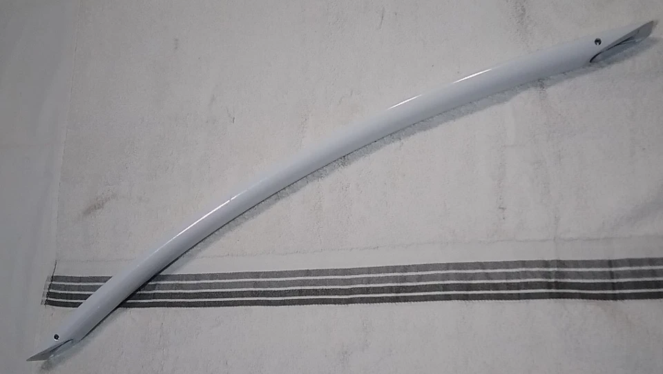 Manija de puerta de refrigerador Kenmore N.º de parte: W10169570 Foto 3 de 4