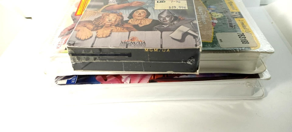 New and Sealed Set of 3 Wizard Of Oz King And I Fun And Fancy Free VHS Disney - Image 4 of 4