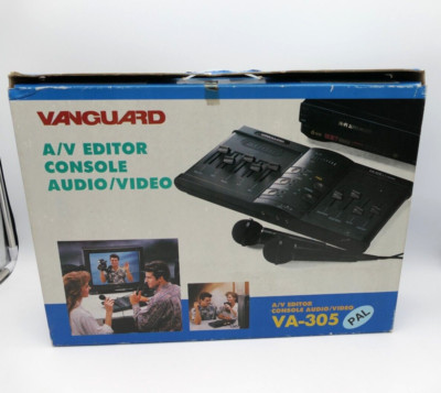 Vanguard VA-305 Video/Audio Editor / Vintage Konsole PAL / ungetestet