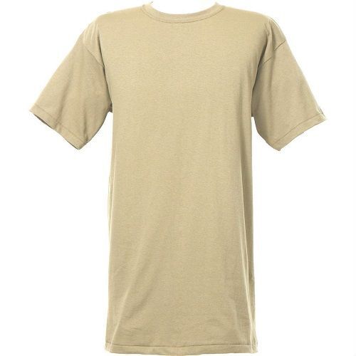USGI Army Duke Sand 50-50 Crewneck Uniform Tactical T-shirt USA Medium 3pk NEW