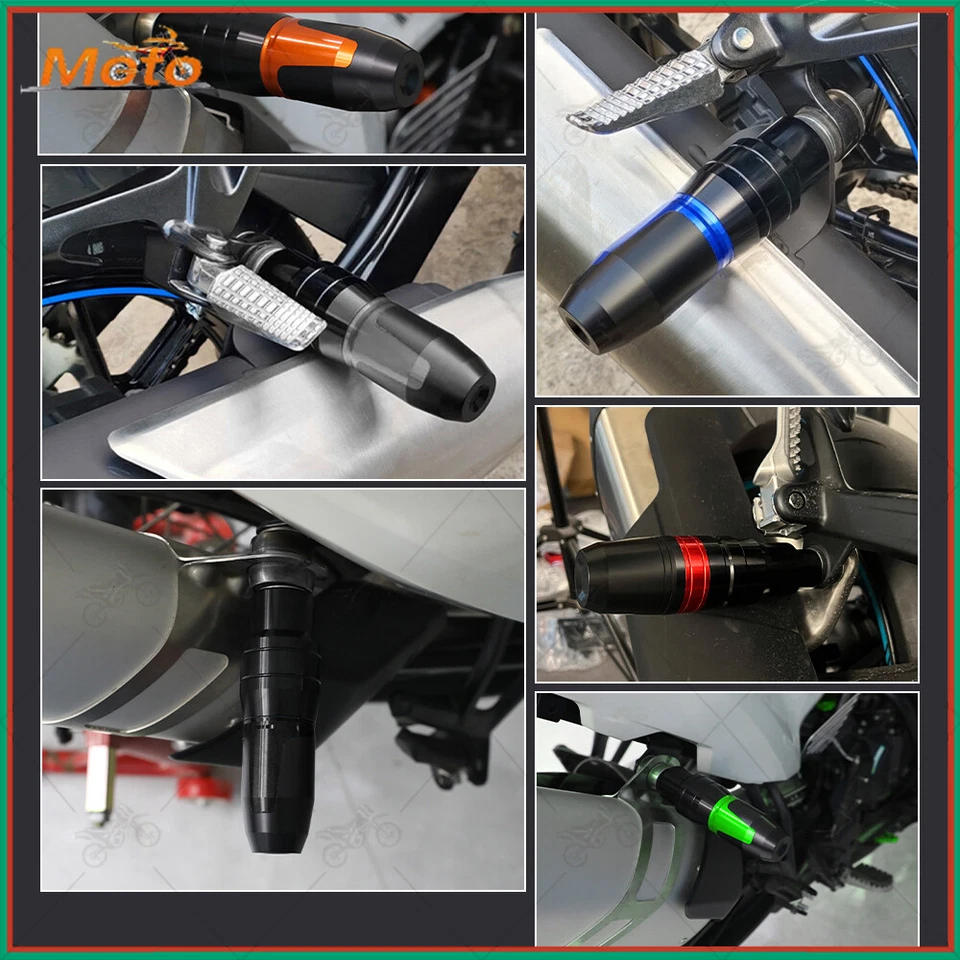 For YAMAHA FJR1300 FJR 1300 01-2022 Frame Slider Crash Exhaust Sliders Protector - Imagem 2 de 4