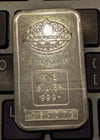 Vintage Engelhard Red Seal Canada Maple Leaf Logo 1 Oz .999 Fine Silver Bar Mint
