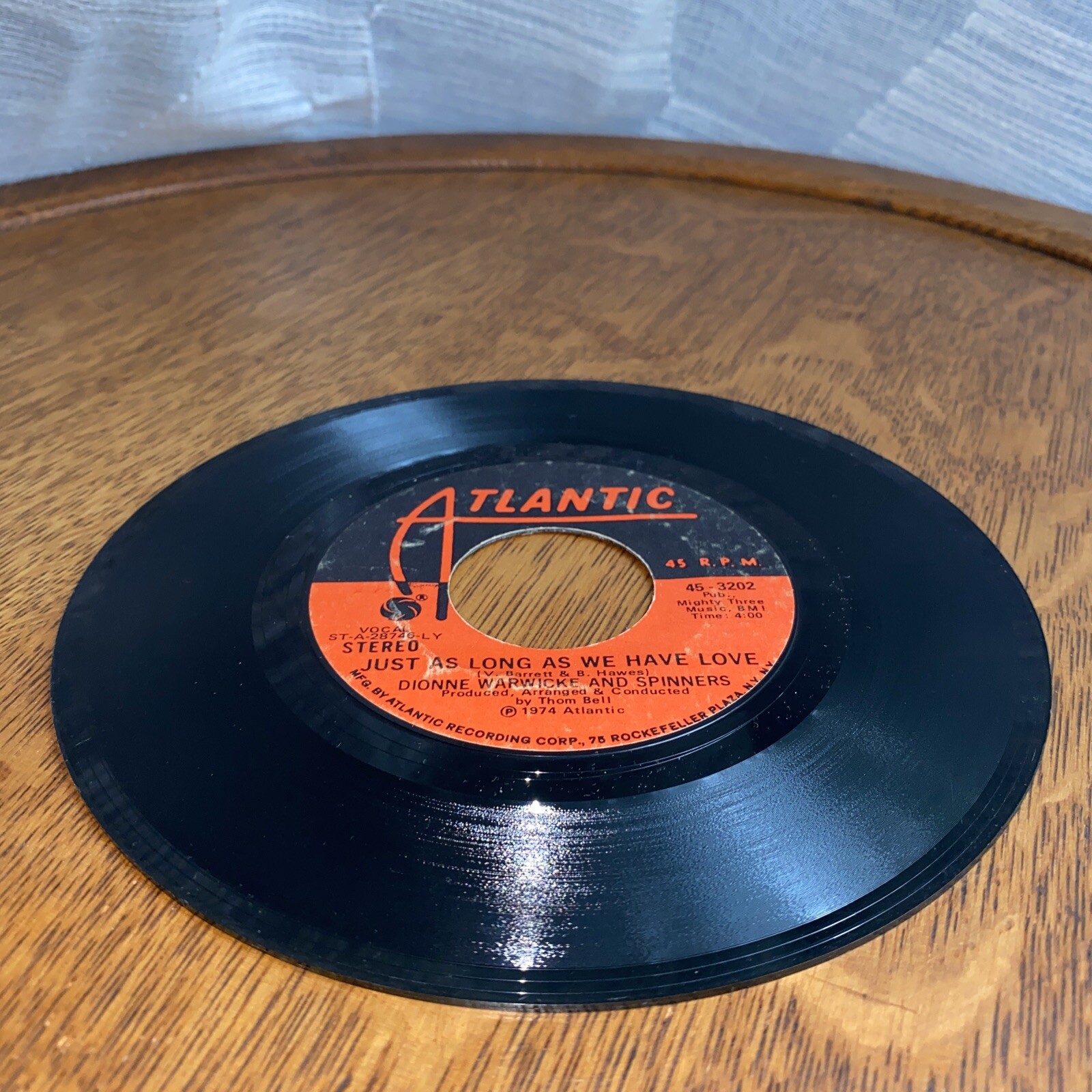Dionne Warwicke & Spinners Then Came You / Just as Long 45 Atlantic eBay