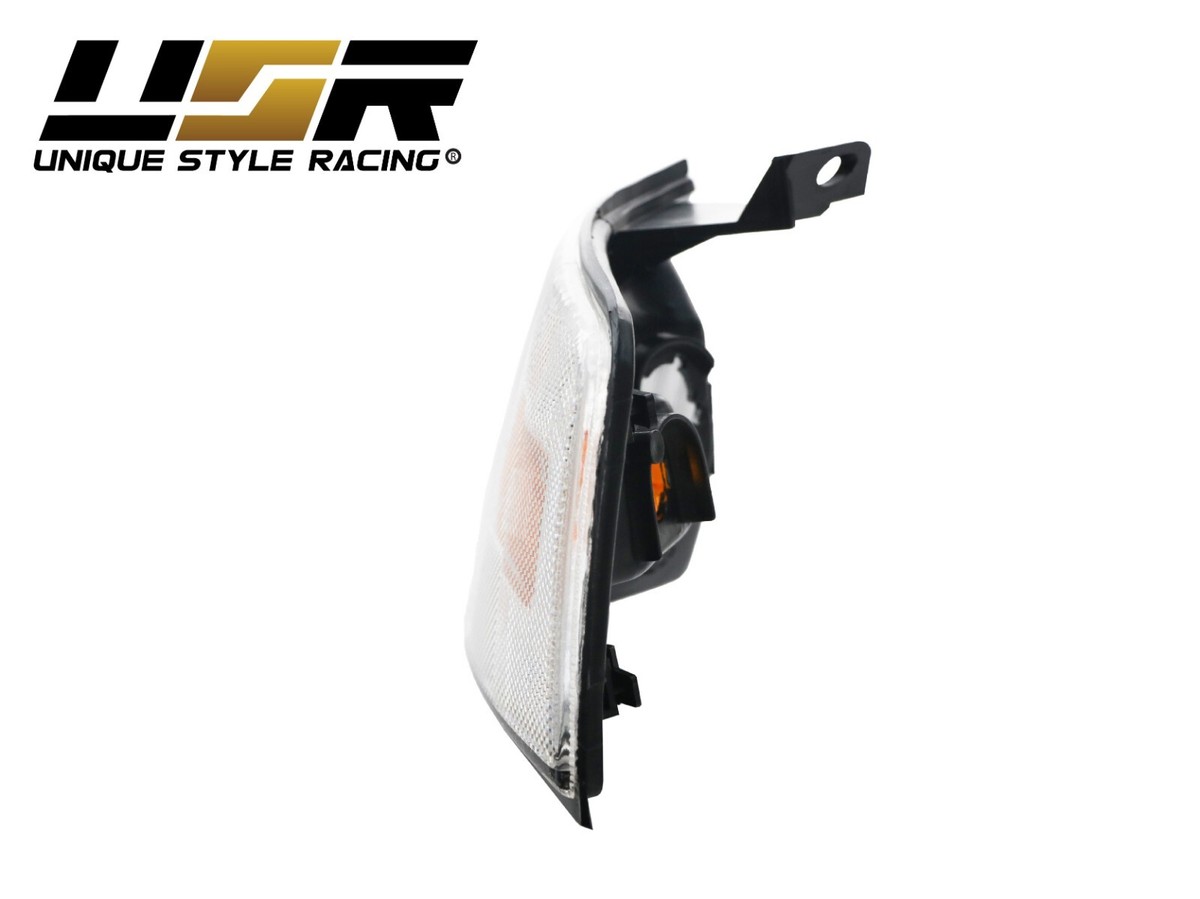 DEPO Chrome / Amber Clear Lens Corner Lights for 1990-1991 DEPO Chrome / Amber Clear Lens Corner Lights for 1990-1991