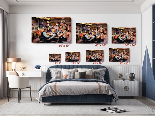 Gyro Store Gangs Are Hungry| Canvas artwork | Cult Movie | Mafia Poster - Picture 5 of 8