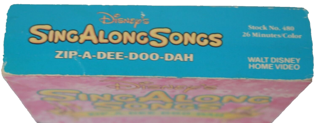 ＤＷＥ Sing Along! Disney Sing Along Songs Song of the South Zip-A-Dee-Doo-Dah Volume