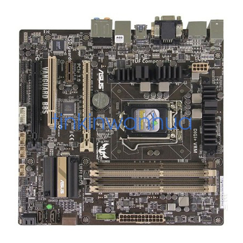 For ASUS VANGUARD B85 LGA1150 DDR3 VGA+DVI++DP Micro ATX
