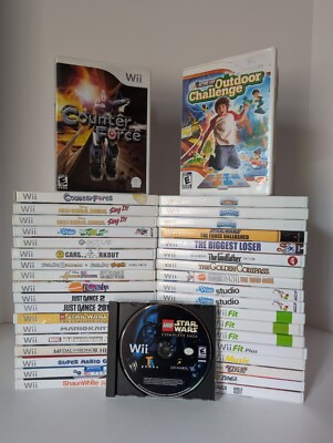 NINTENDO Wii GAME LOT   YOU CHOOSE   BUY 3 GET 1 FREE!