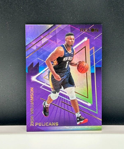 2020-21 Panini Recon Zion Williamson Holo New Orleans Pelicans #190 - Picture 2 of 3