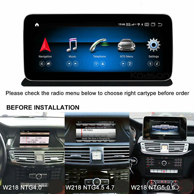 Koason Autoradio Android Carplay Screen Video Camera for Mercedes Benz CLS W218
