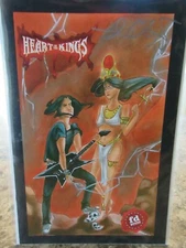 Heart of the Kings #1 PD Press Signed Cover HTF 