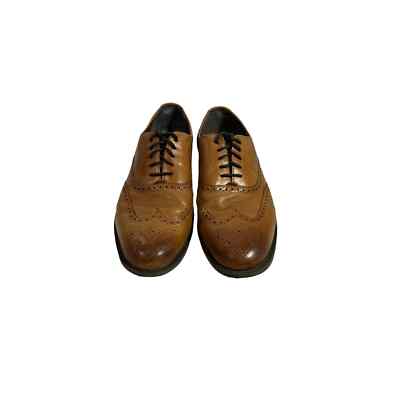 Cole Haan Mens C25805 Wing Tip Ox Oxford British Tan Size 10  display picture 3