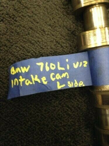 BMW 760Li E66 V-12 Intake Camshaft Left Drivers Side - Picture 10 of 10