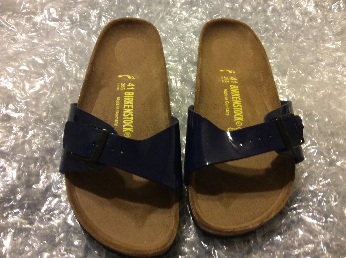 birkenstock madrid dress blue