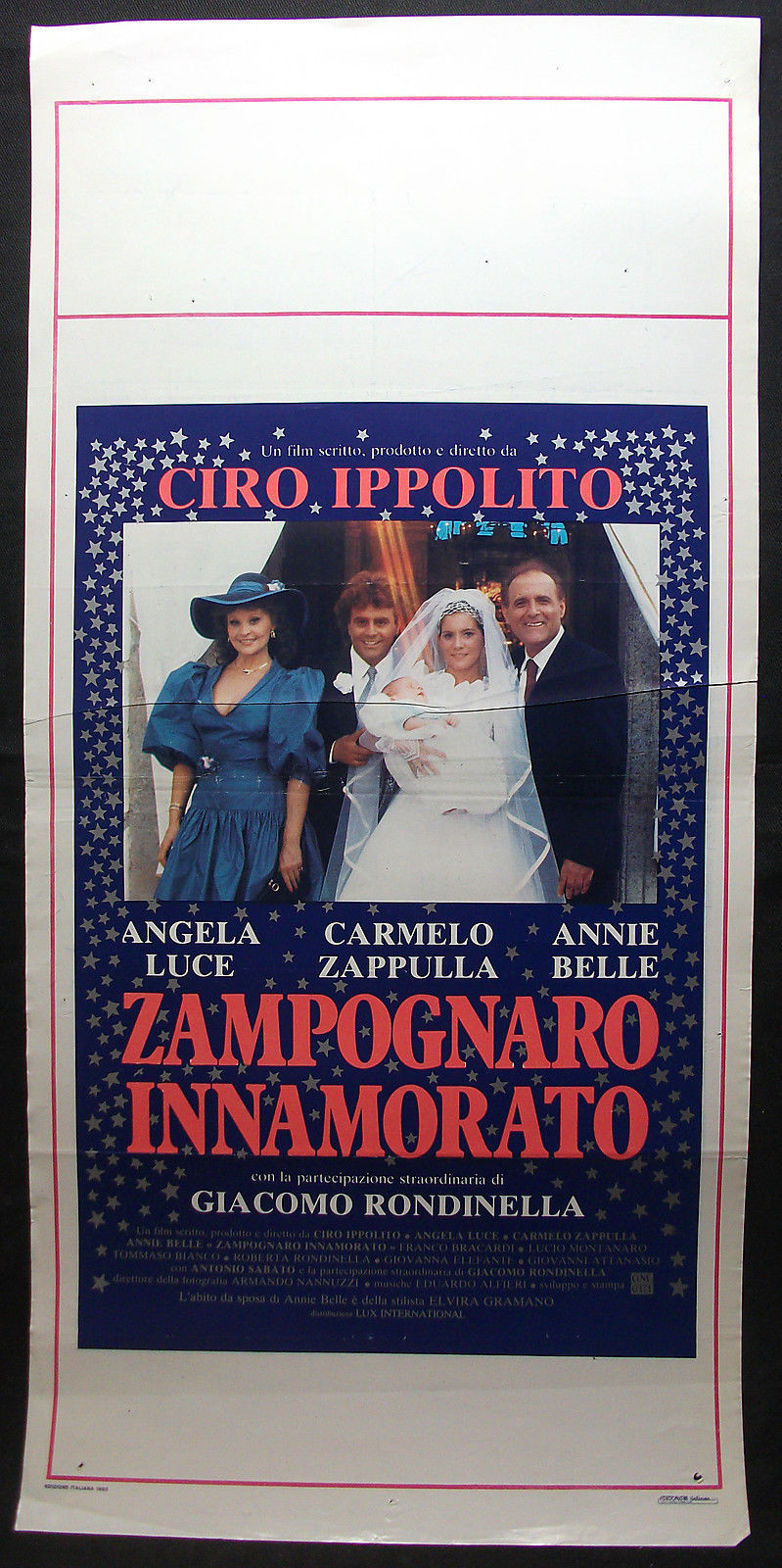 Locandina originale film Zampognaro innamorato (1983) - Regia di Ciro Ippolito