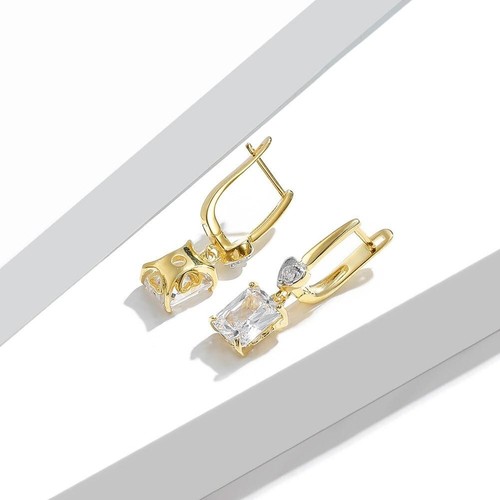 UMCHO Love Square Earrings For Women Copper Birthday Party Gifts