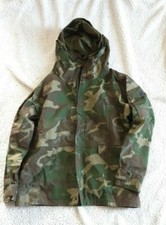 USGI ECWCS Woodland Camouflage Cold Weather Parka Large 1215
