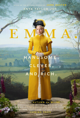 EMMA MOVIE POSTER 2 Sided ORIGINAL INTL FINAL 27x40 ANYA TAYLOR-JOY 