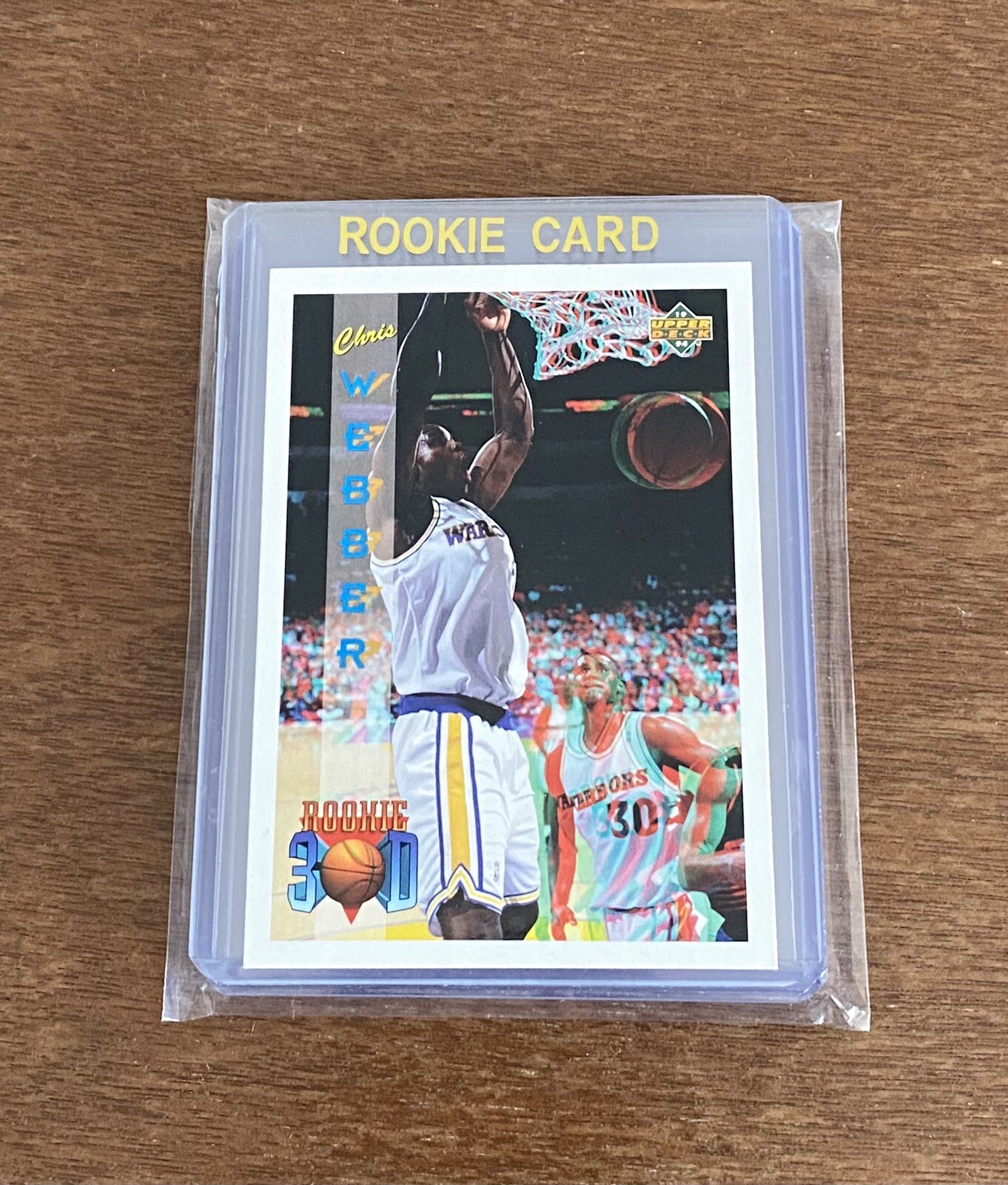 Chris Webber Rookie 1993-94 Upper Deck Pro View 3D #81 🌟High Grade