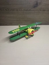 JOHN DEERE VINTAGE STEARMAN BI-PLANE AIRPLANE BANK  SPEC CAST #37516