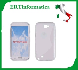 custodia samsung note 2 trasparente custodia samsung note 2 trasparente