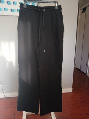 Woman Black Allure Luxe Sweatpants  Size XL