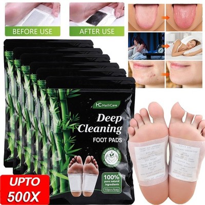 Premium Detox Foot Patches Pads to Remove Toxins, Deep Cleansing | up to 500pcs