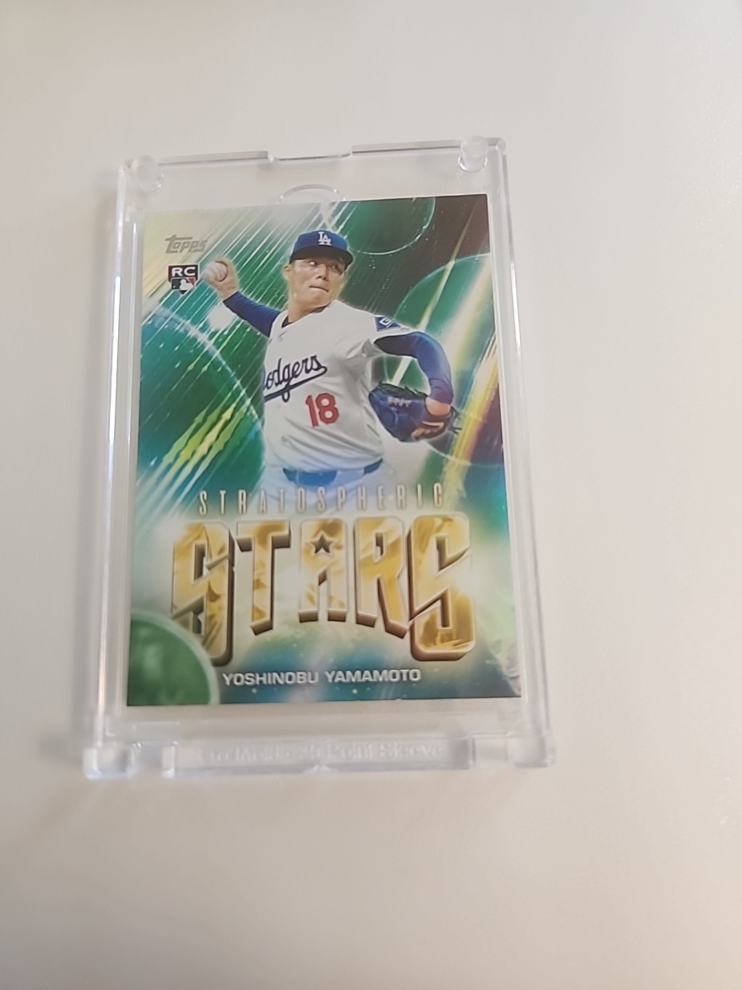 2024 Topps Update Series - Stratospheric Stars Yoshinobu Yamamoto #SS-1 (RC)