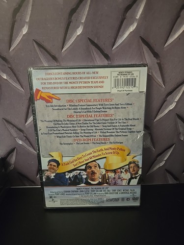 Monty Pythons The Meaning of Life (DVD, 2003, 2-Disc Set, Special Edition) NEW - Picture 2 of 2