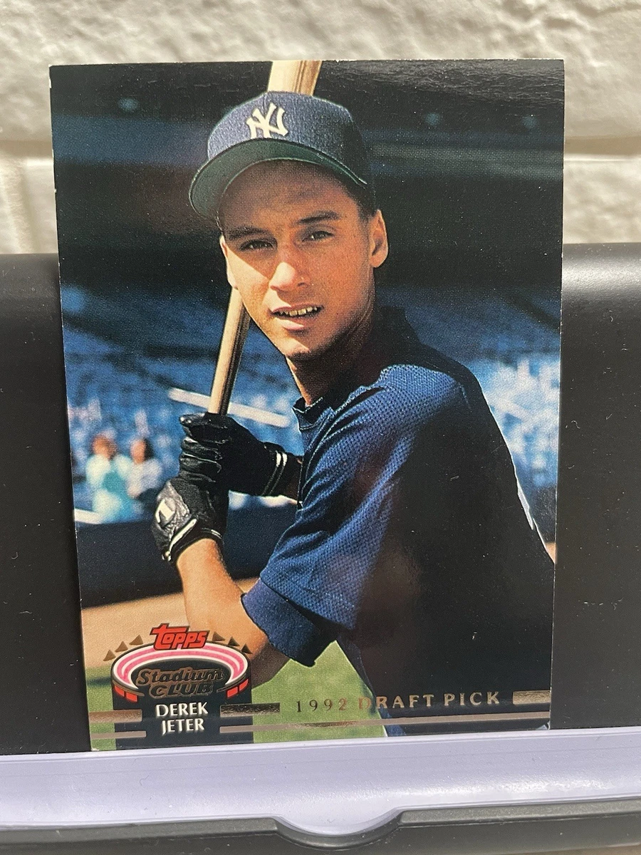 1992-93 Topps Stadium Club Jack Murphy Stadium - Derek Jeter #117