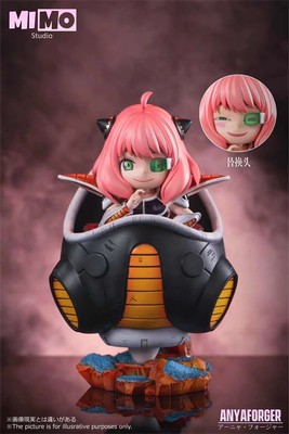 MIMO Studio SPY×FAMILY Anya Forger With Two Head Limited Statue Painted Model