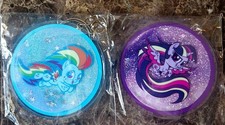 Sophie Scruggs MLP Fantasy Acrylic Shaker Glitter Keychains SophiliaPlush
