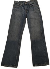 Boys levis Bootcut Jeans Dark Wash Size 18 Reg.