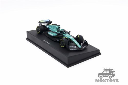 Spark 1:64 AM Aramco F1 Team AMR24 2024 Diecast model Car - Picture 8 of 12