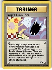 Koga's Ninja Trick Unlimited Gym Challenge 115/132 2000 NM on eBay