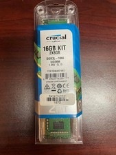 Crucial 16GB Kit (2 X 8GB) DDR3L-1866 UDIMM (CT2K102464BD186D)