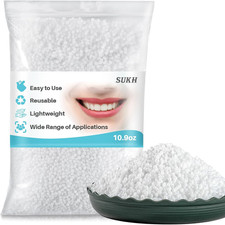 10.9Oz Moldable False Teeth Beads - Tooth Repair Kit,Repair Thermoplastic Beads,
