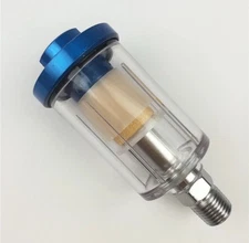 1/4" Mini Spray Gun Air Line Filter Painting Moisture Separator Water Trap tool