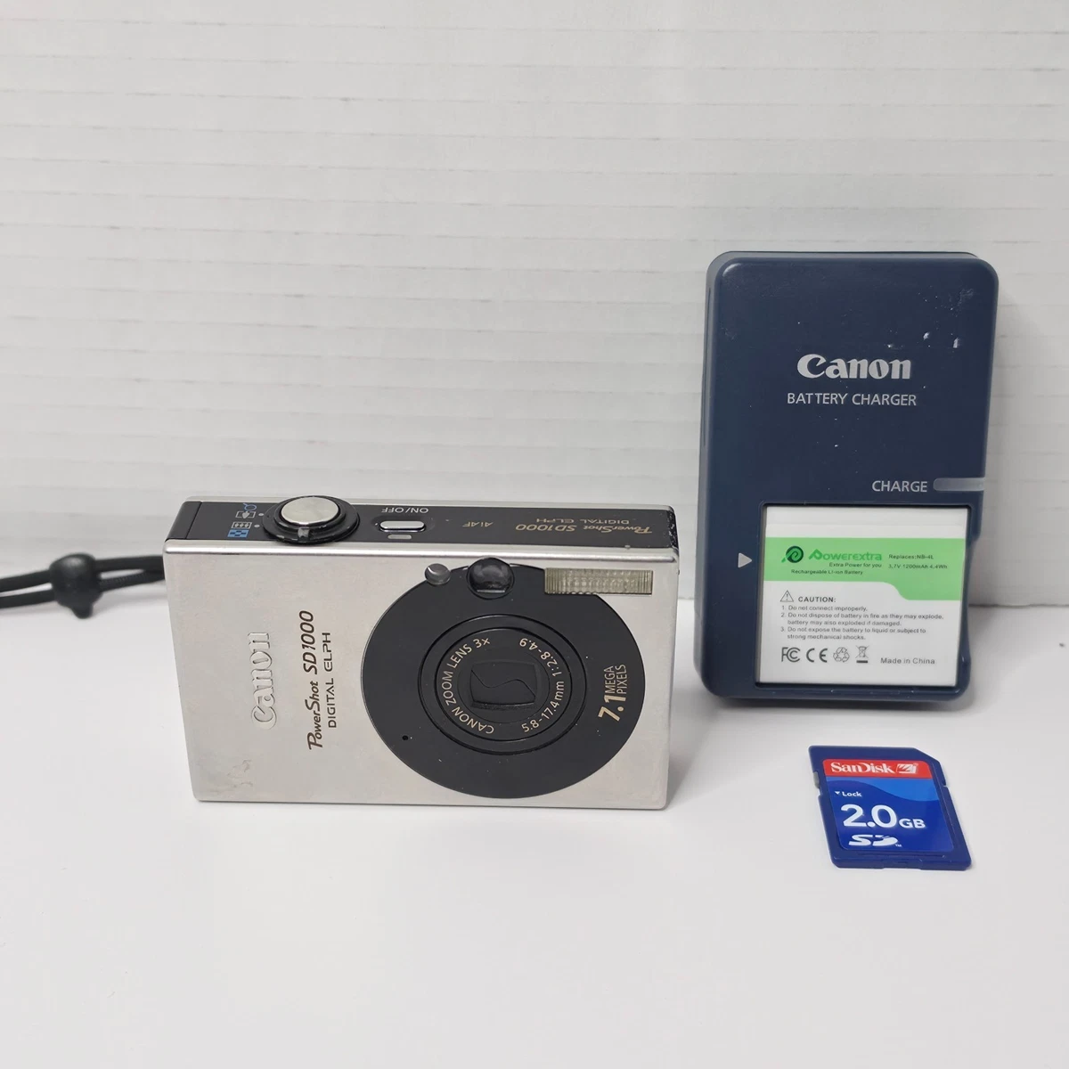 Canon PowerShot SD1000 Digital Cameras for sale | eBay