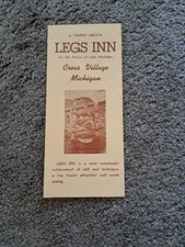 Vintage Mystery Spot St. Ignace Michigan Brochure