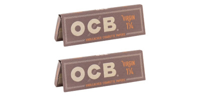 OCB ROLLING PAPERS VIRGIN 1 1/4 (2 Booklets) MIX & MATCH