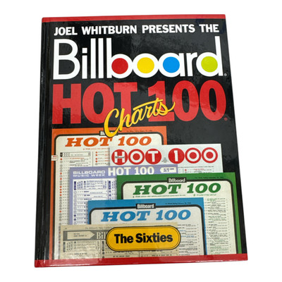 BILLBOARD HOT 100 CHARTS - THE SIXTIES 1960's By Joel Whitburn - Hardcover Mint