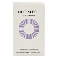 Nutrafol Postpartum Hair Growth Supplement - 120 Capsules Ex 01/2027 - FAST SHIP