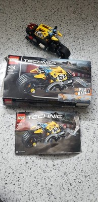 LEGO Technic Stunt Bike 42058 Pull-Back Set 140 Teile ab 7-14