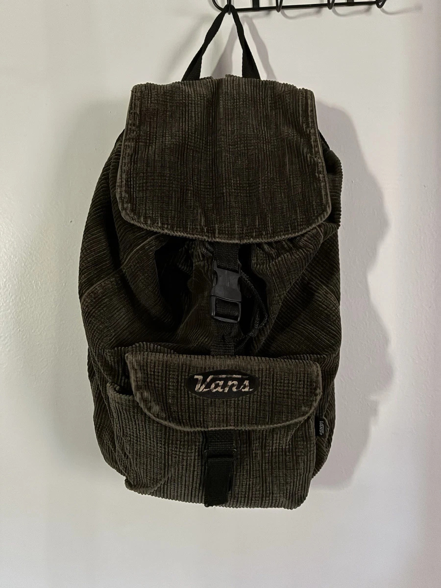 VANS Womens Unisex Animal Mix Sherpa Pocket Backpack Size Large 17\