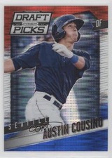 2014 Prizm Perennial Draft Picks Red White & Blue Pulsar Austin Cousino #29 0k8b