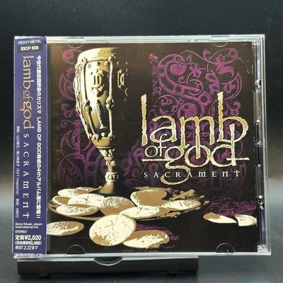 Lamb Of God / Sacrament First Edition 2006 Japan OBI CD - Photo 1/4